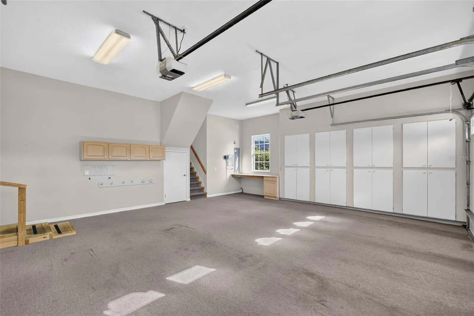 Expansive, Oversized 702sf Two-Car Garage
