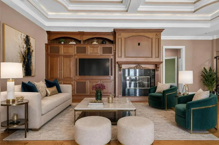 Living Room-Virtually Staged