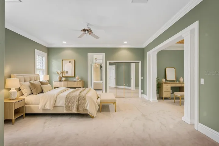 Primary Bedroom-Virtually Staged