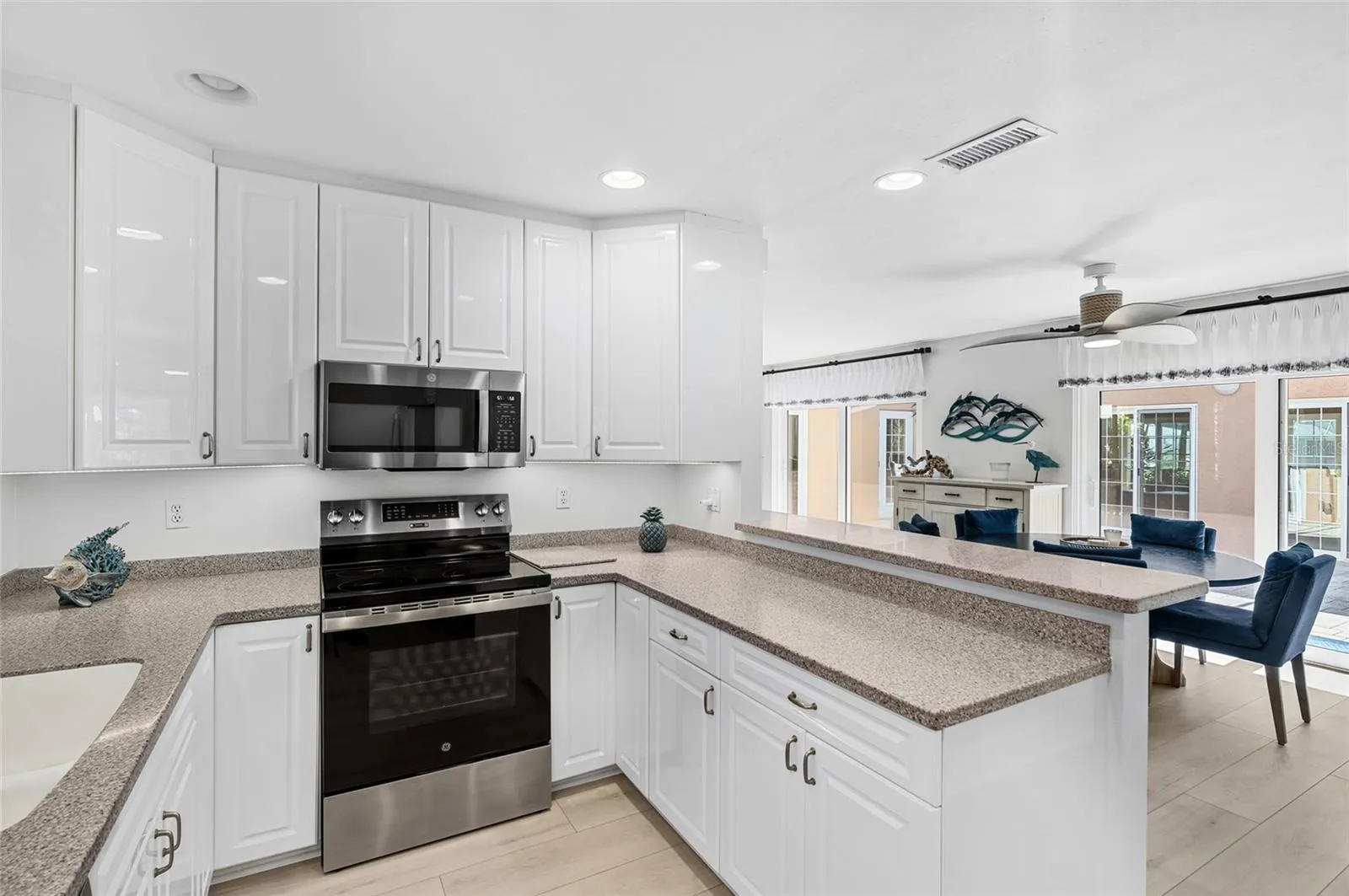 Kitchen Workspace, designed for everyday living and easy entertaining.