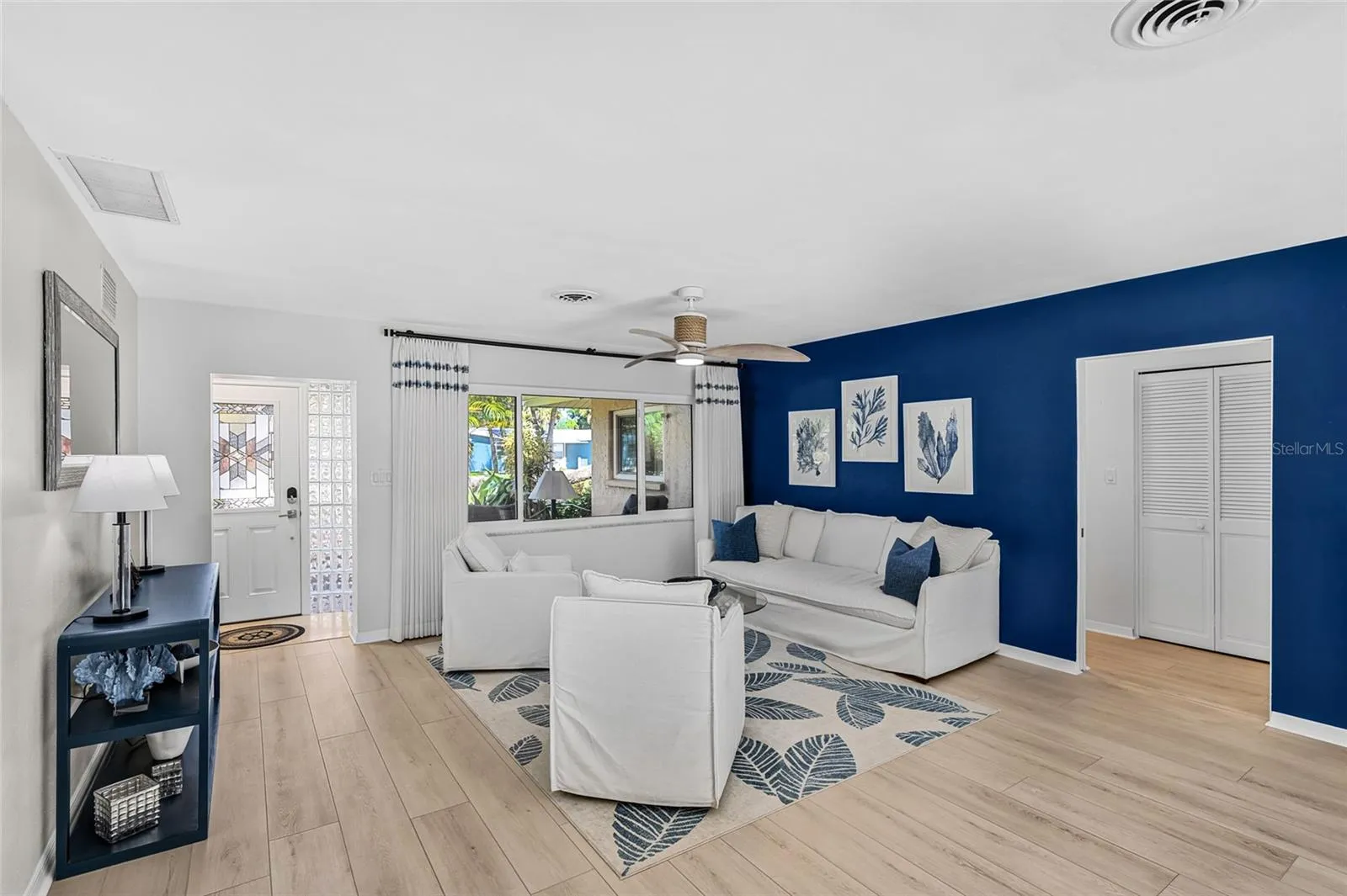 Casual Living Room, with an easy flow for everyday living and entertaining.
