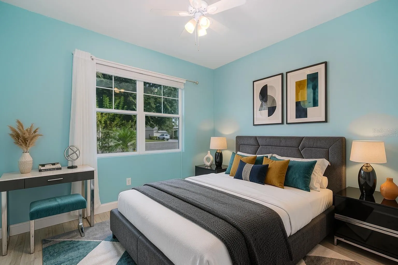 Bedroom 3 virtually staged