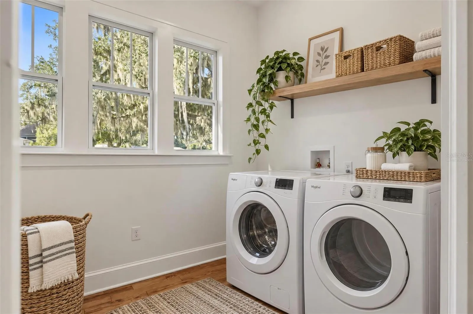 Virtually Staged- Laundry Room