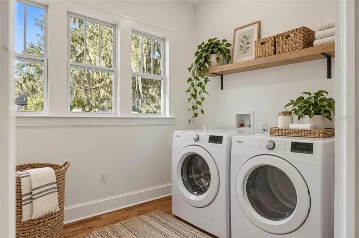 Virtually Staged- Laundry Room