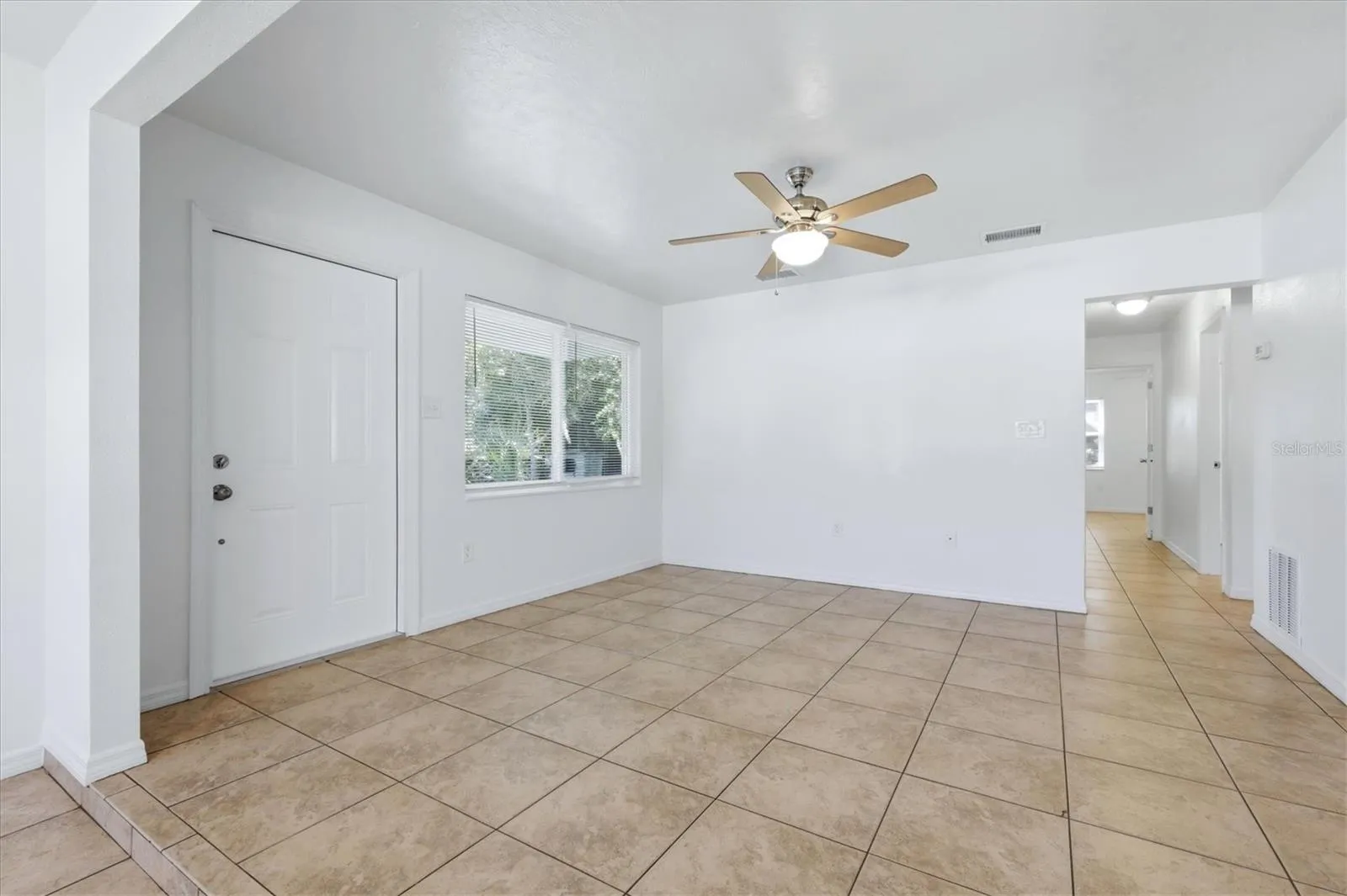Entry door into the Living room.