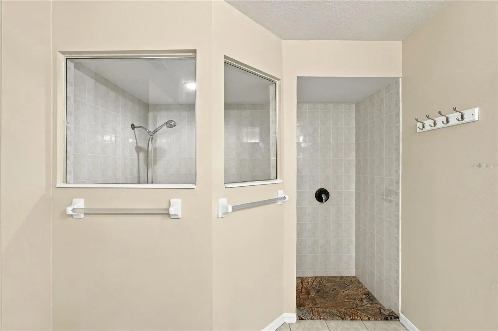 Large Walk in Primary Shower