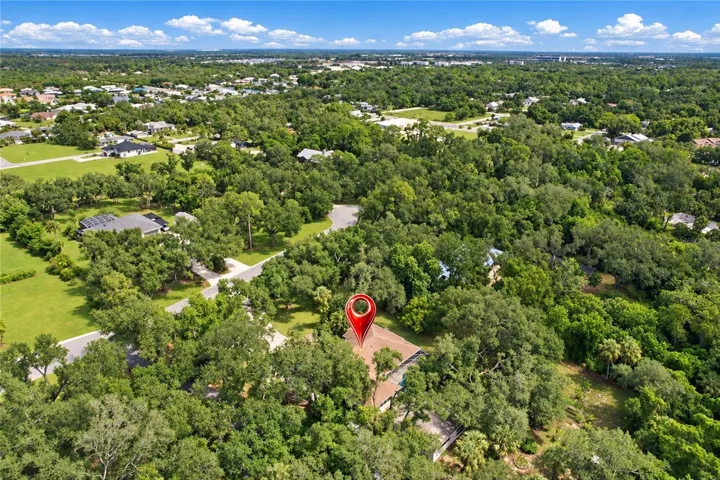 Aerial View Looking East