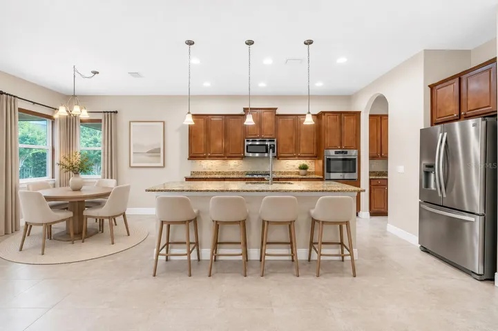 STAGED KITCHEN / DINING