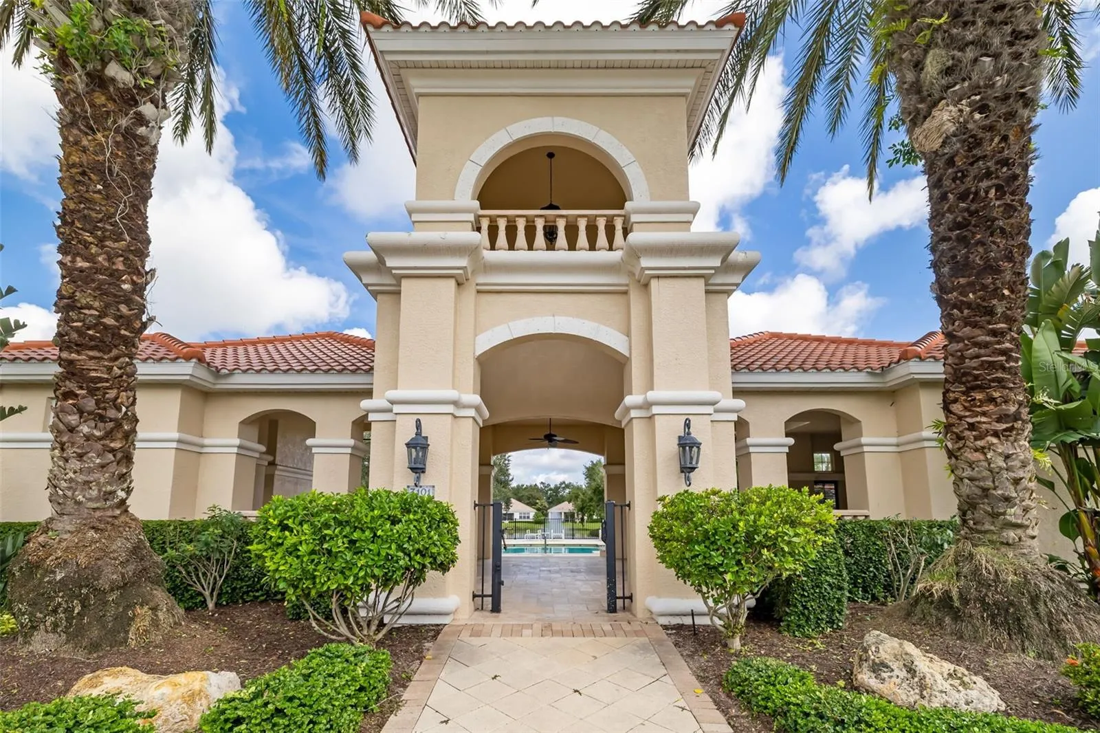 Grand Entrance to Pool.