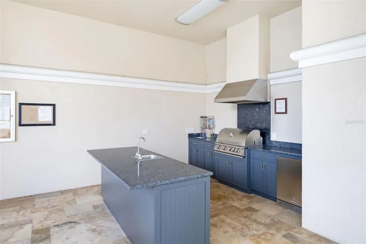 Summer Kitchen at Pool.