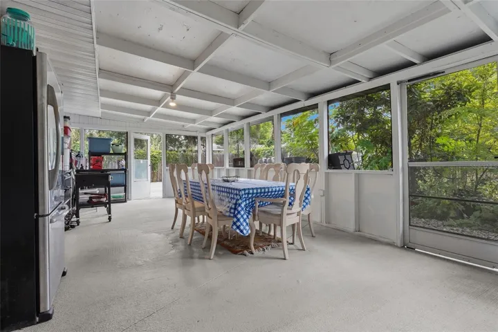Screened lanai for unit 4747