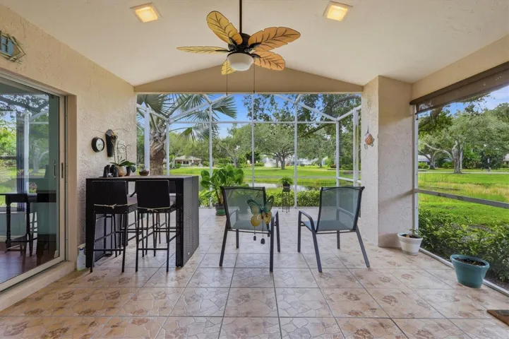 Extended Lanai with water view