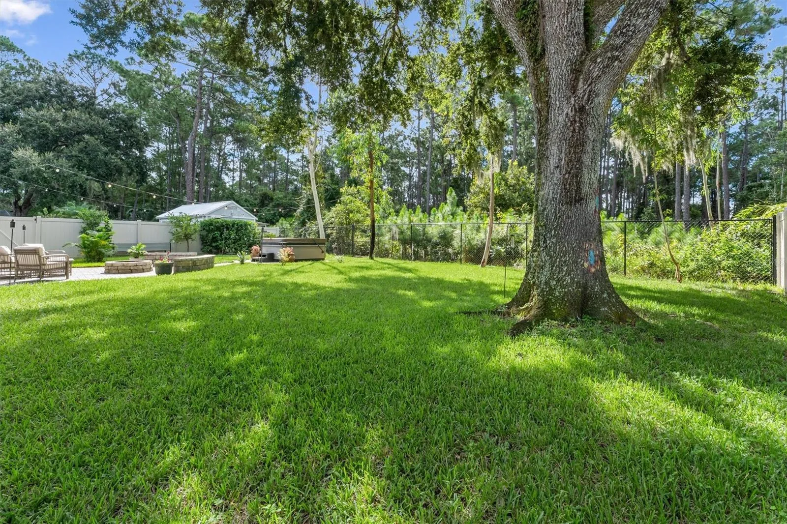 Views in Backyard