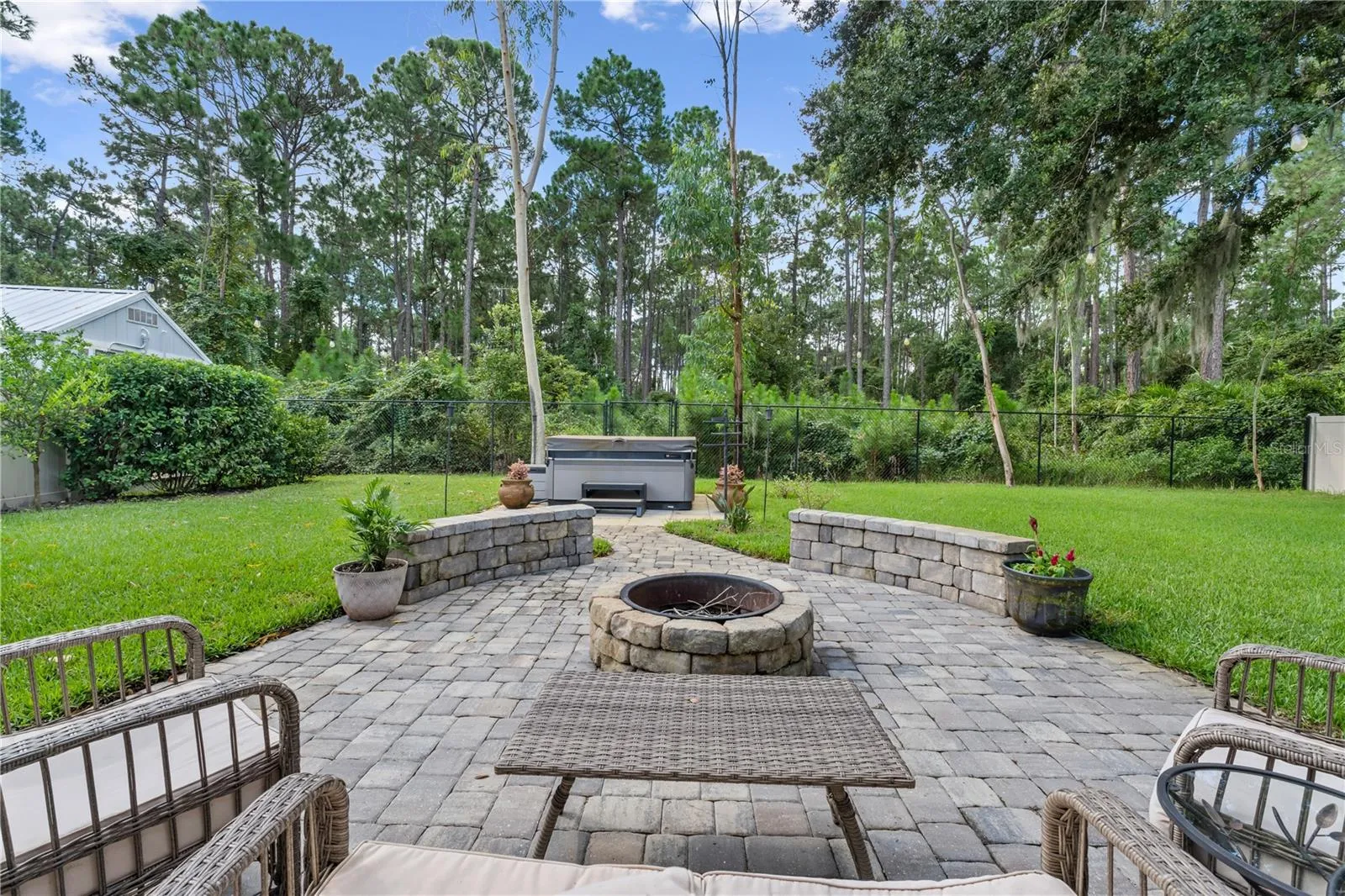 Views in Backyard