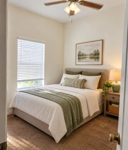 Virtually Staged3rd Bedroom