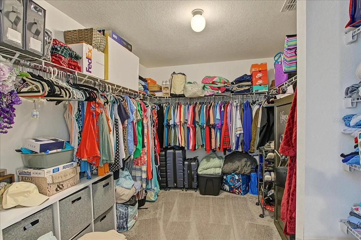Primary - walk-in closet