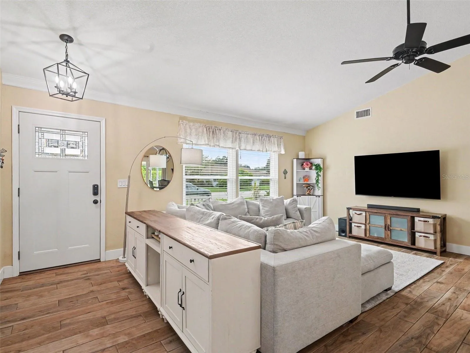 Entry and Living Room