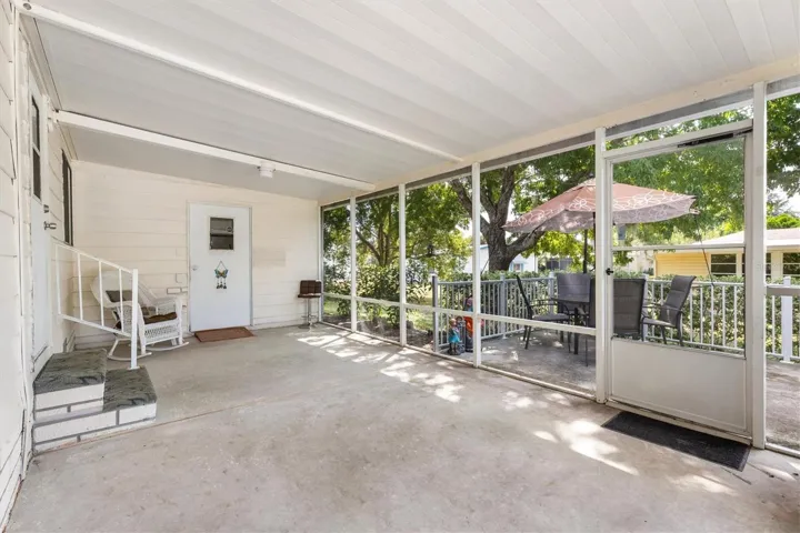 Screened Carport