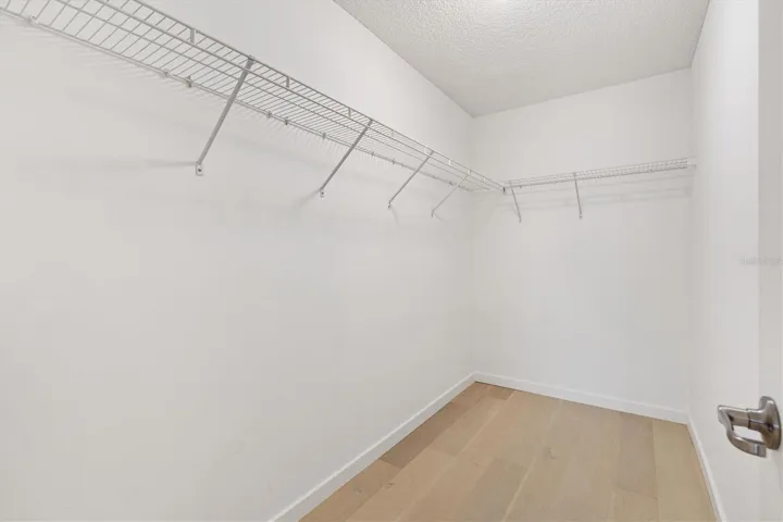 Primary walk-in closet