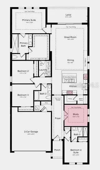 Additional Highlights Include: Gourmet kitchen, upgraded front door, pendant light package at kitchen, tray ceiling package, 8' interior doors, pre-plumb for future laundry sink, and outdoor kitchen rough-in.