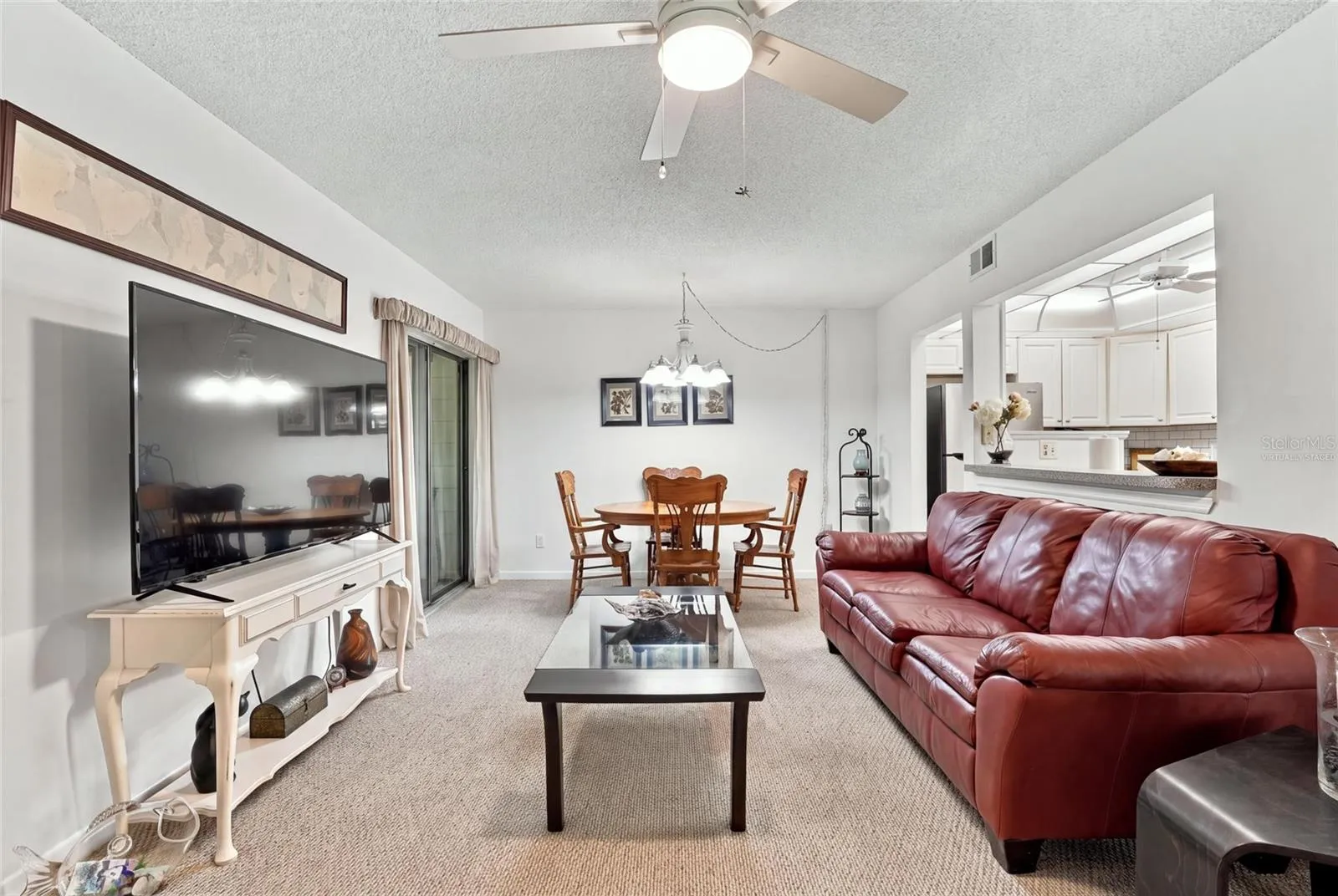 Living and Dining AreaVirtually Staged