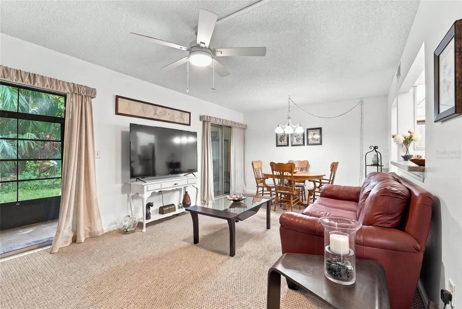 Living and Dining AreaVirtually Staged