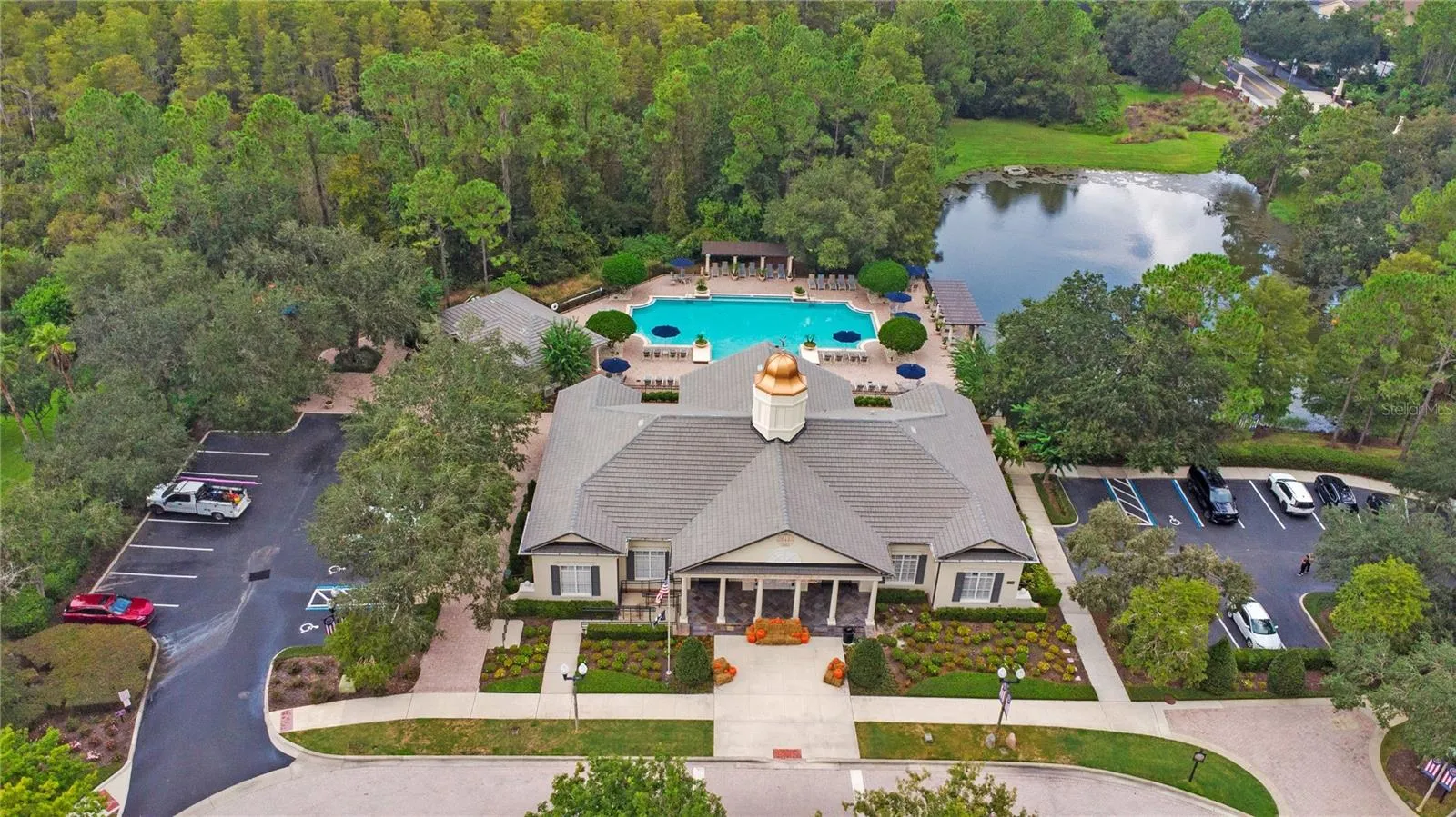 Clubhouse Arial View