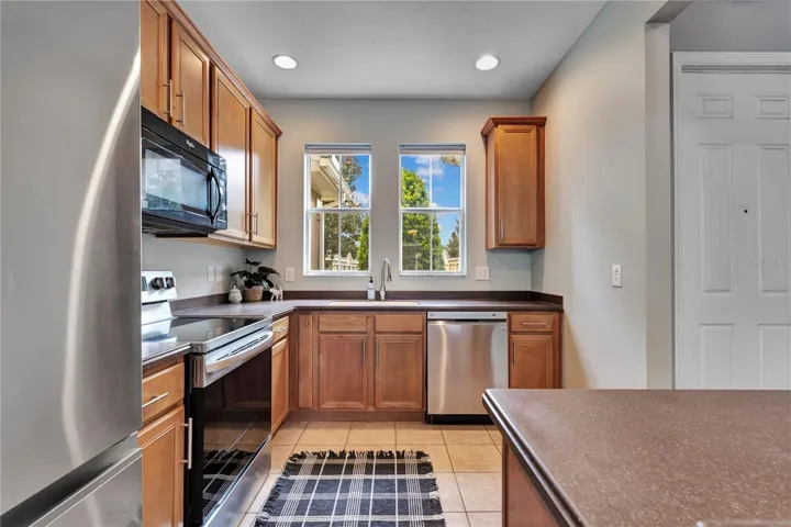 Walk thru Kitchen