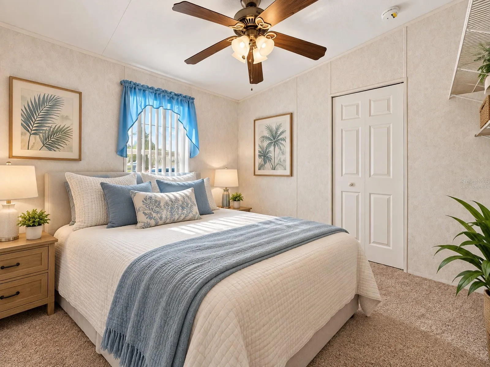 Virtually staged for visualization purposes - Guest bedoom 2