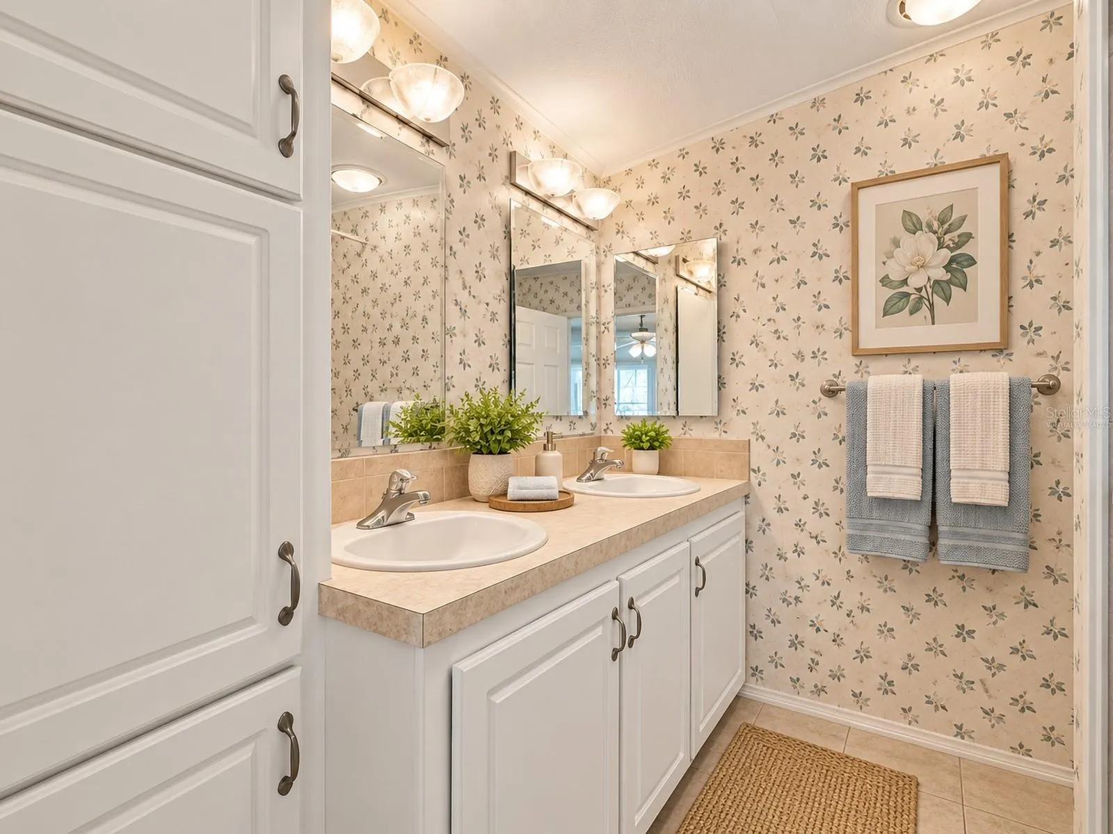 Virtually staged for visualization purposes -Primary Bathroom