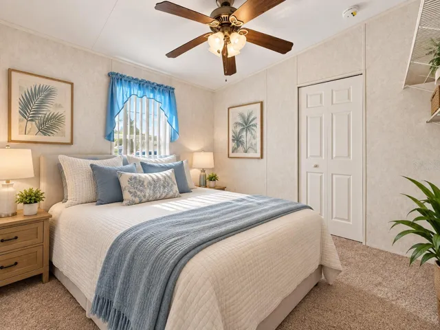 Virtually staged for visualization purposes - Guest bedoom 2