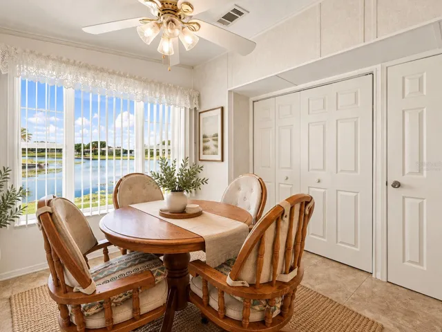 Virtually staged for visualization purposes - Dining Room