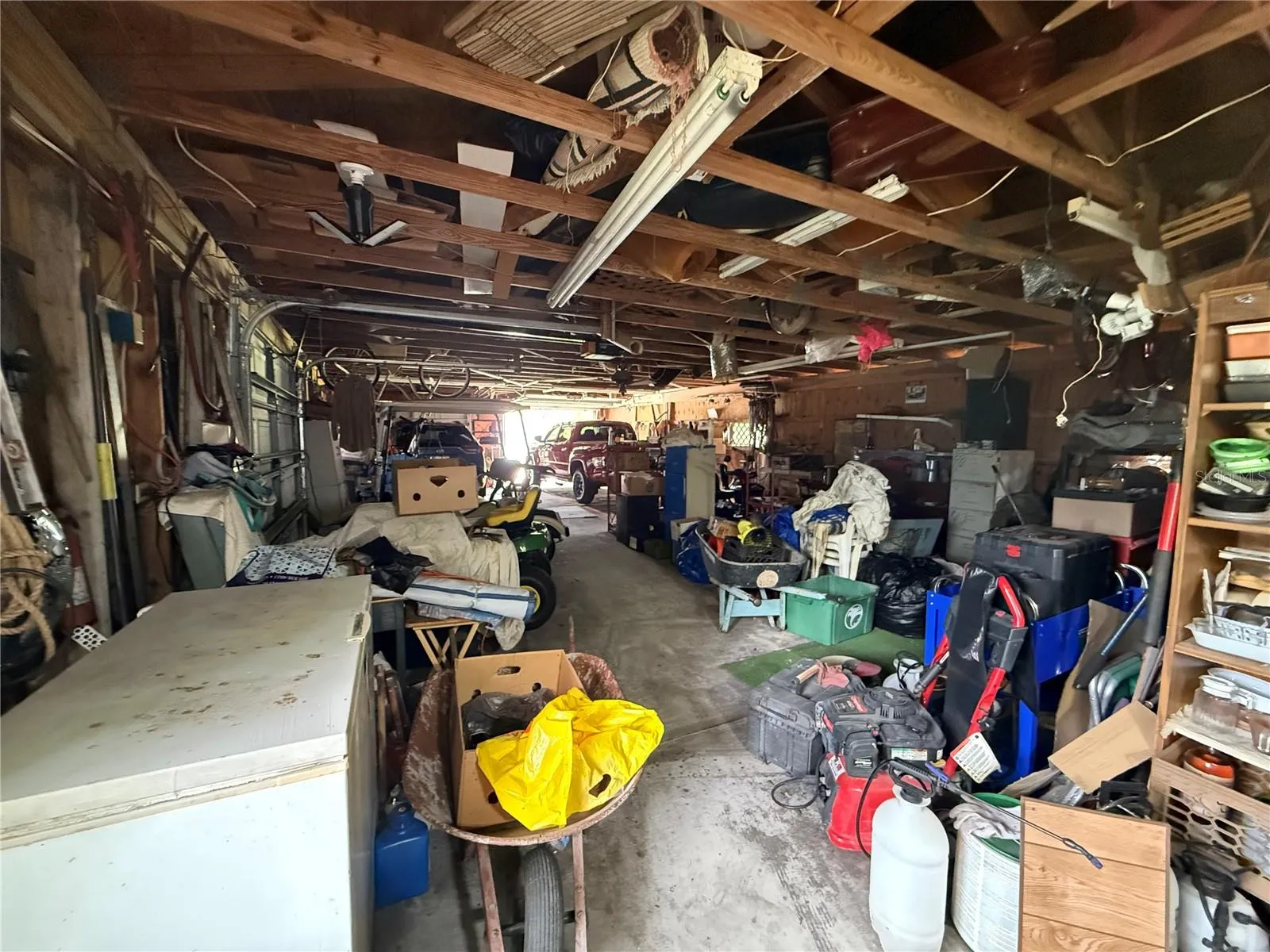 The potential of this 24x60 garage