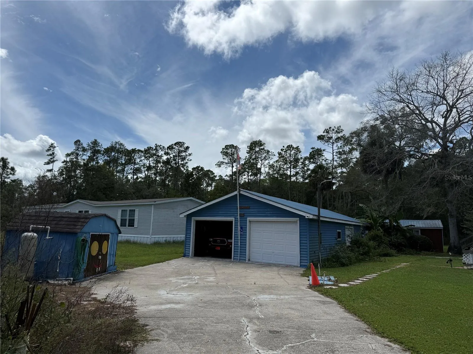 The potential of this 24x60 garage