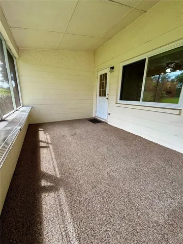 Screened in Back Porch