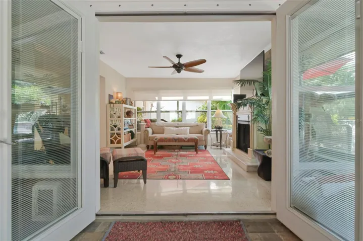 Looking into Family Room from Lanai