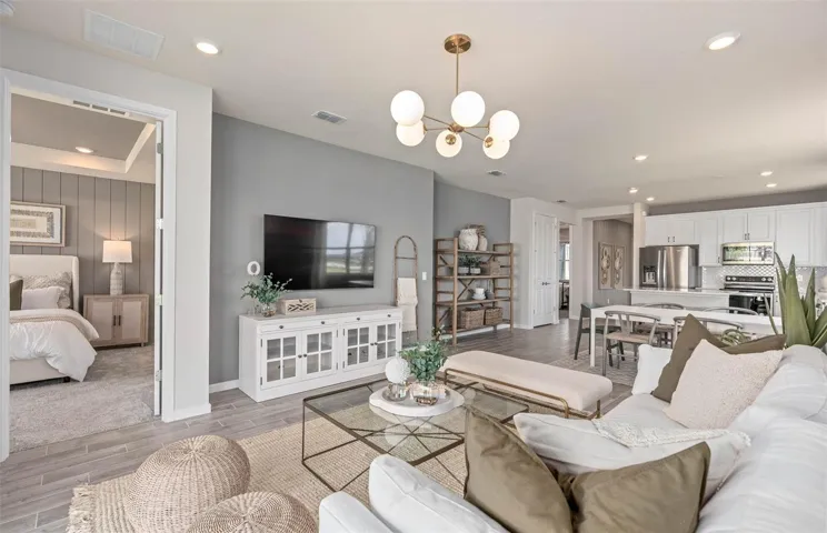 Model Home Design Only. Pictures and furnishings are for illustrative purposes only. Elevations, colors and options may vary. Furniture is for model home staging only.?