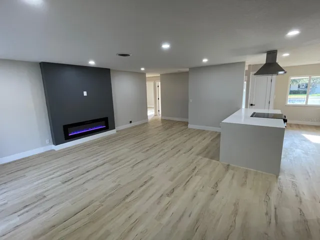 Living Room/Fireplace Unfurnished