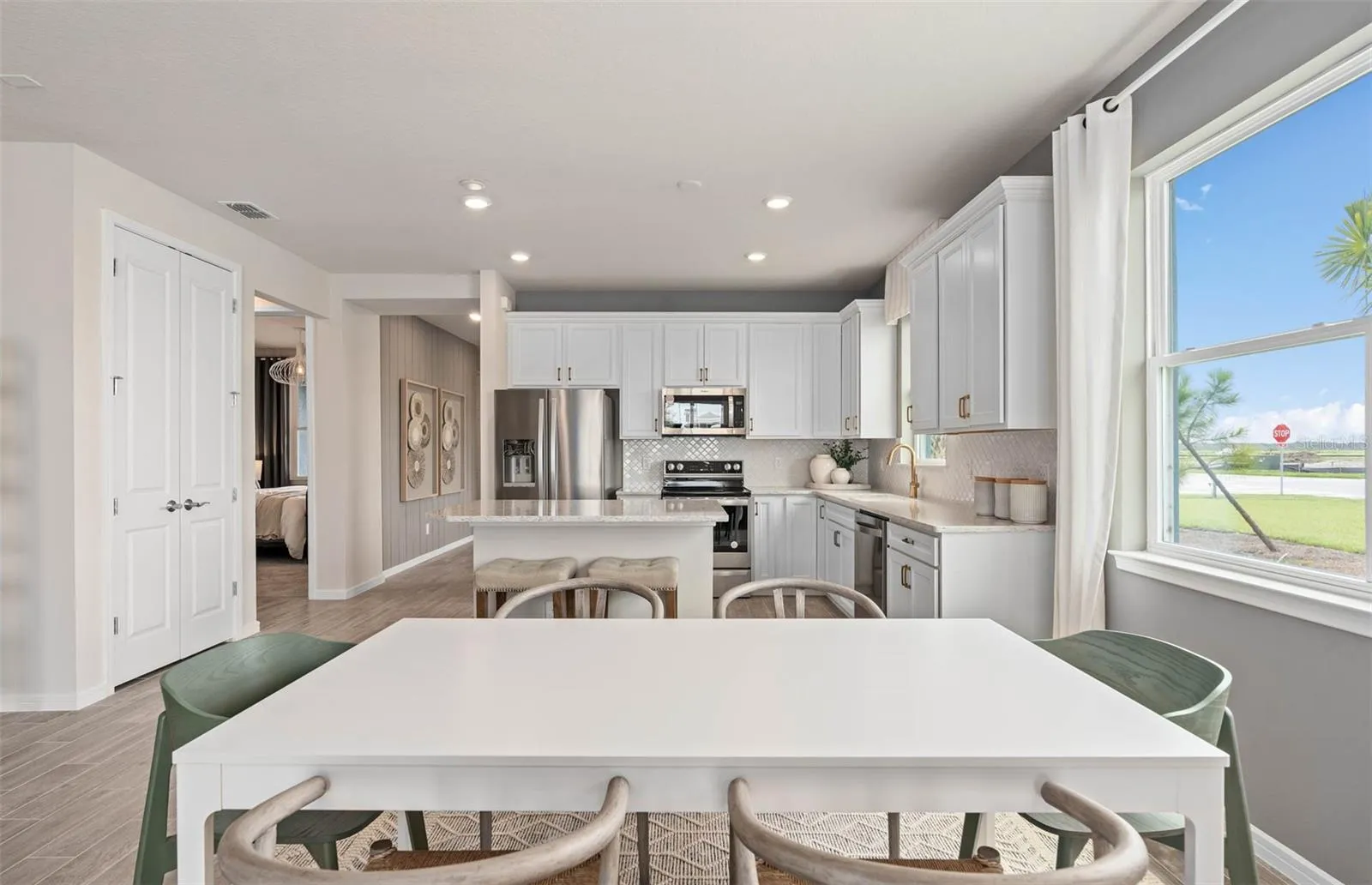 Model Home Design Only. Pictures and furnishings are for illustrative purposes only. Elevations, colors and options may vary. Furniture is for model home staging only.?