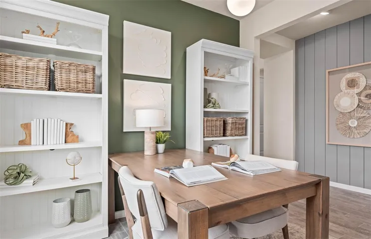 Model Home Design Only. Pictures and furnishings are for illustrative purposes only. Elevations, colors and options may vary. Furniture is for model home staging only.?
