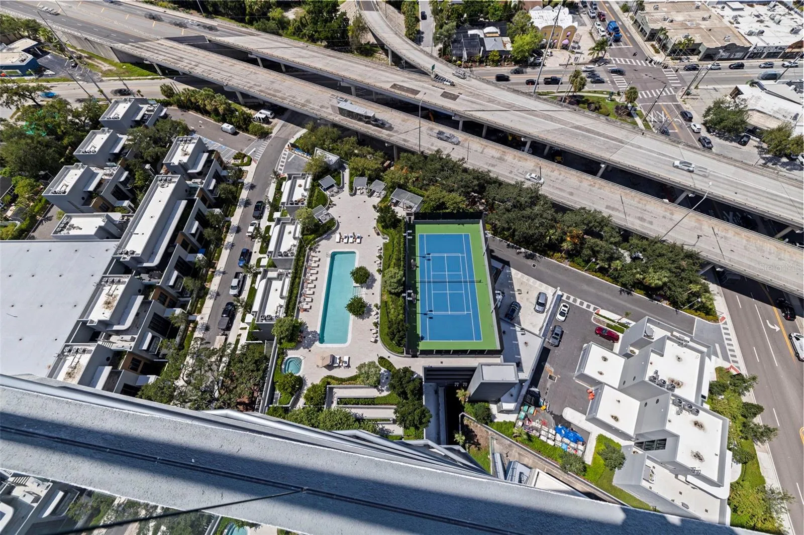 5th Floor Amenity Views: Pool, Spa, Tennis Court and Pickleball Court. Includes 8-hour service / 7 days a week