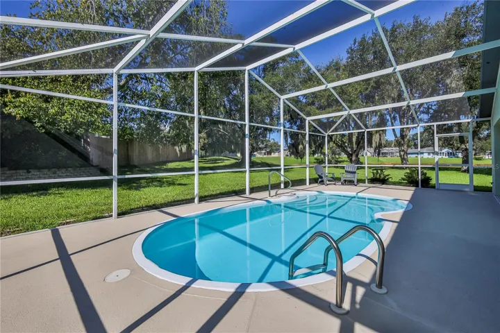 Private swimming pool