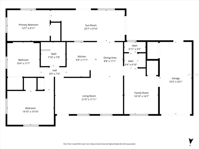 Floor Plan 5404 Front Dr