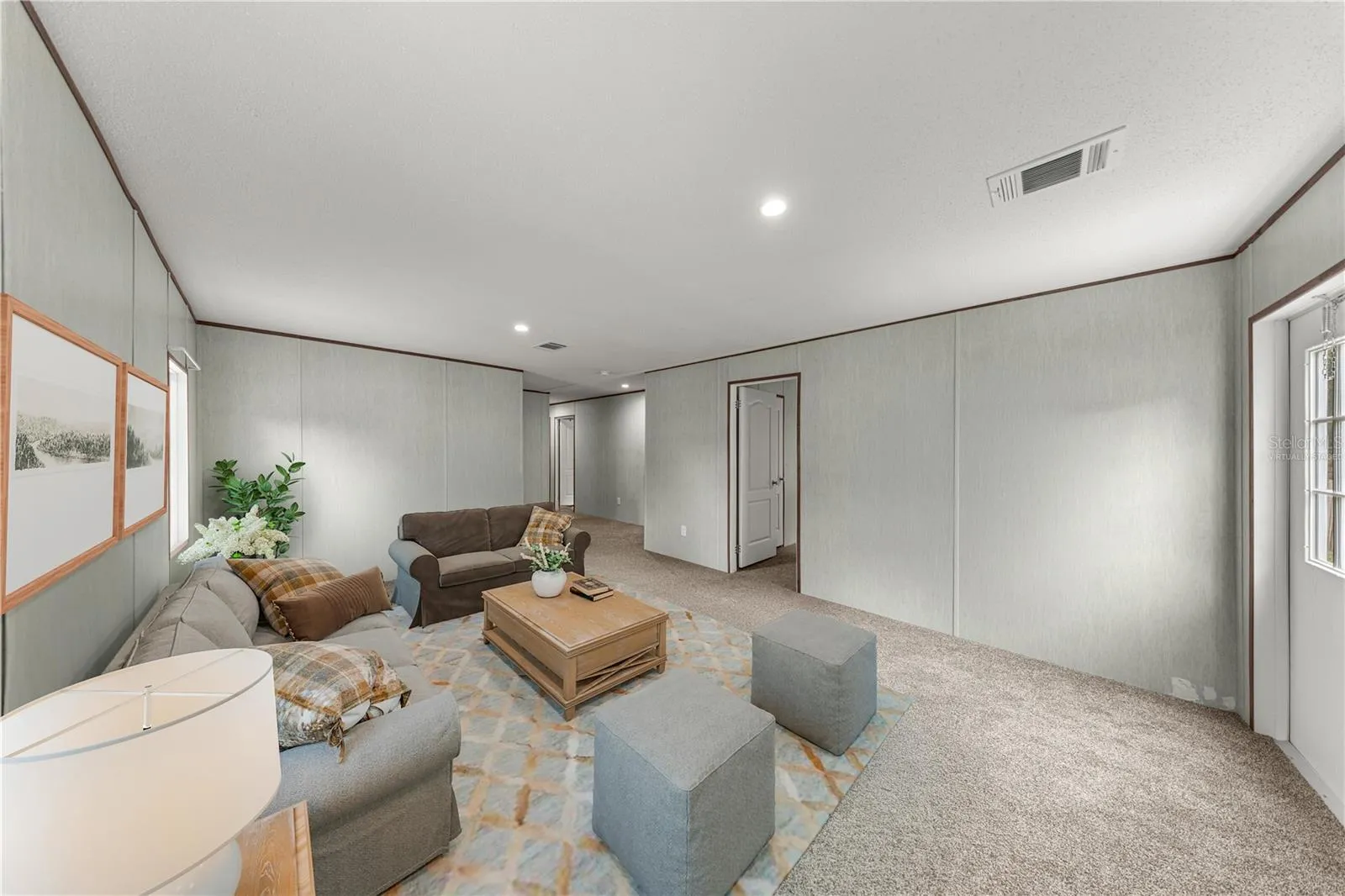 Den/Family Room-Virtually Staged