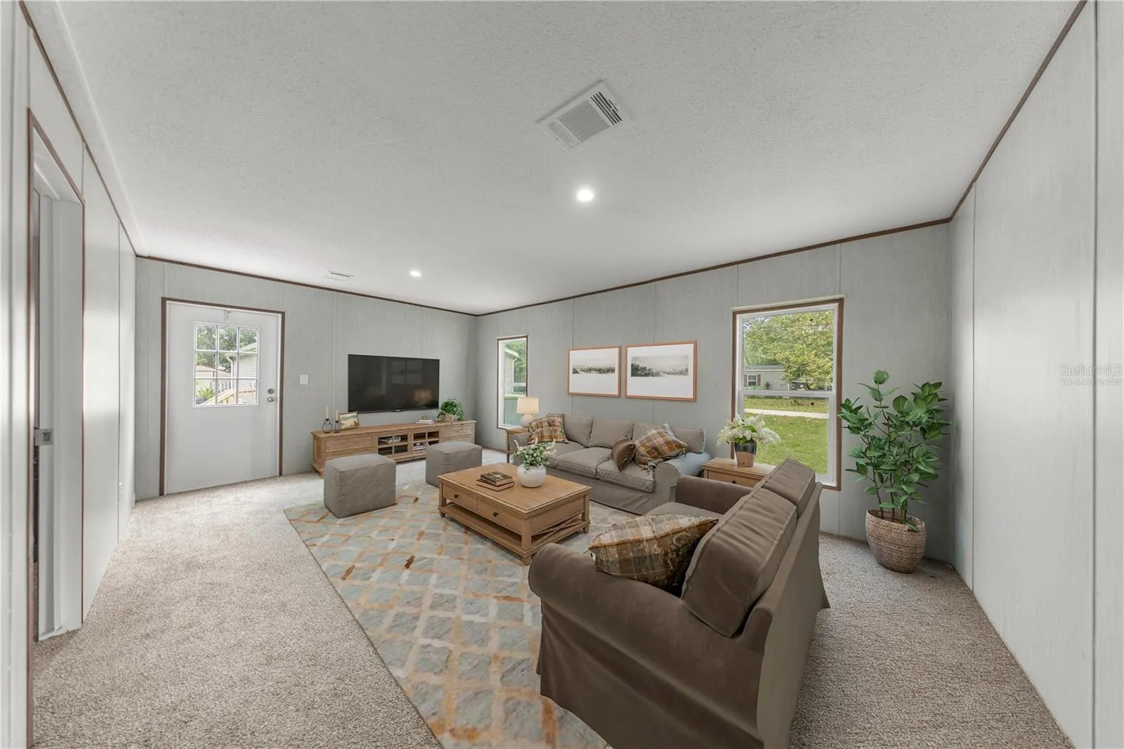 Den/Family Room-Virtually Staged