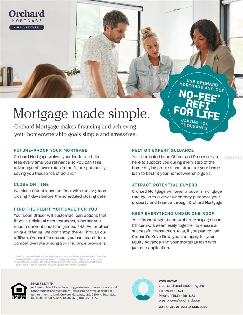 No Fee refinancing