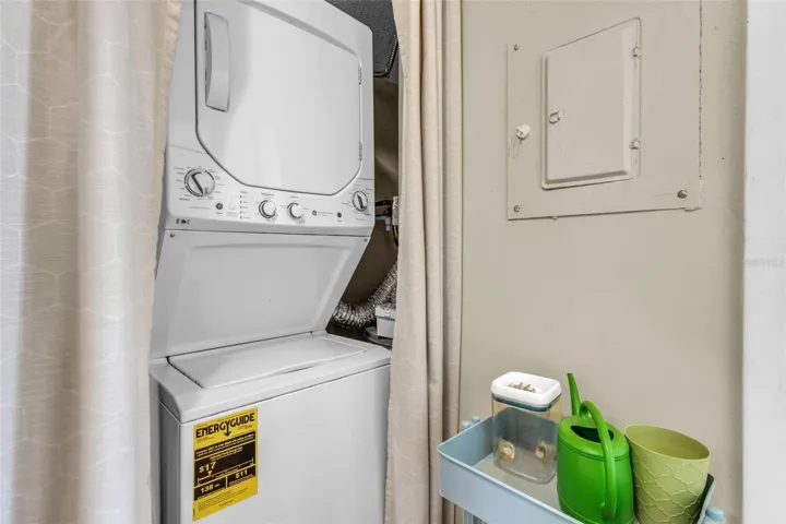 Utility Closet with Washer &amp; Dryer