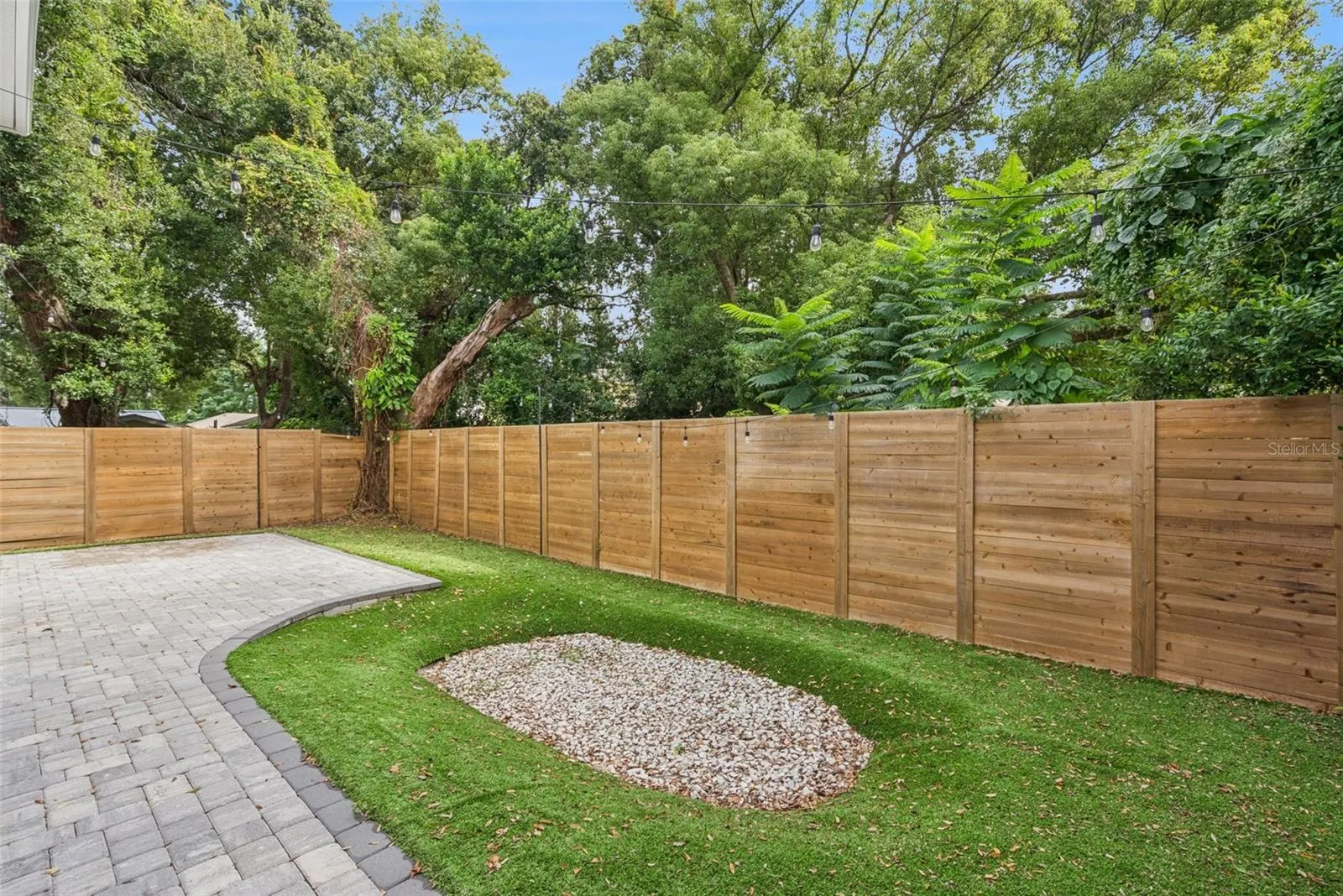 Spacious Fenced Backyard