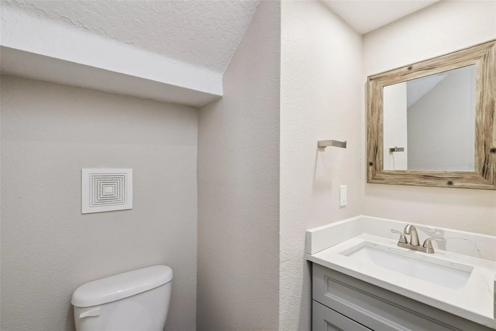 Downstairs half bath