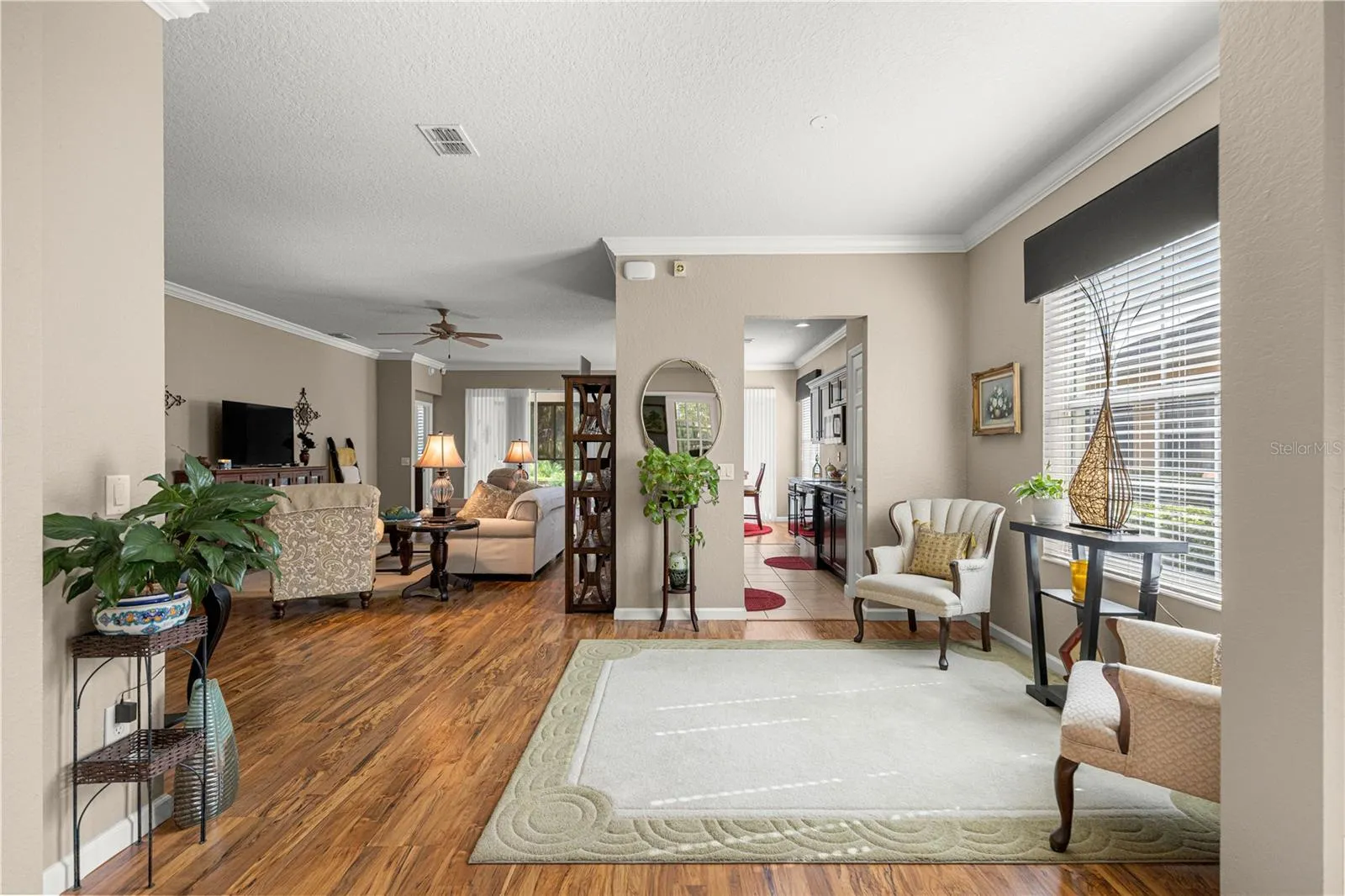 Foyer looking into Living Area